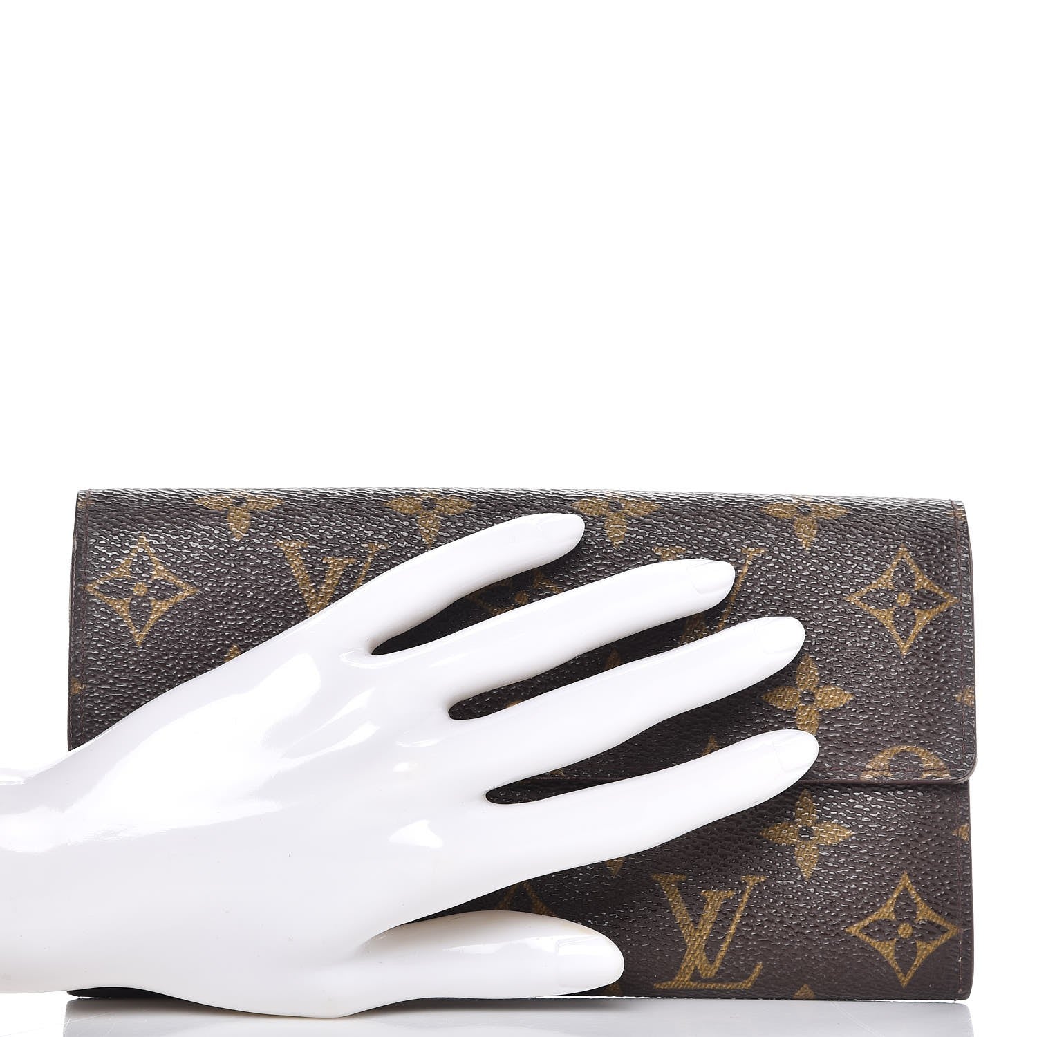 Louis Vuitton Monogram Sarah Wallet 2 of 11