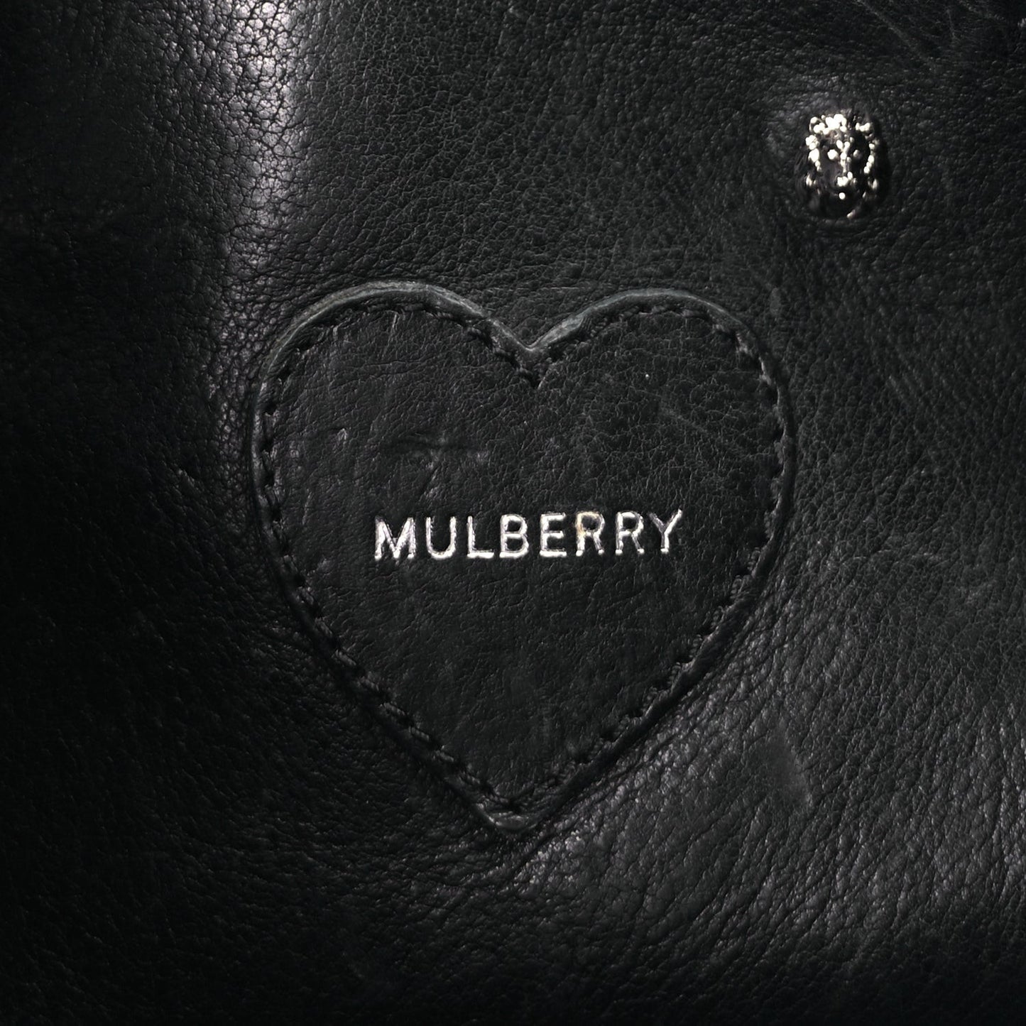 Natural Leather Cara Delevingne Convertible Satchel  Black