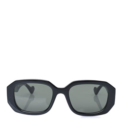 Gucci Acetate Rectangle Frame GG Generation Sunglasses GG1535S Black 2 of 7