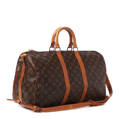 Louis Vuitton Monogram Keepall Bandouliere 45 3 of 10