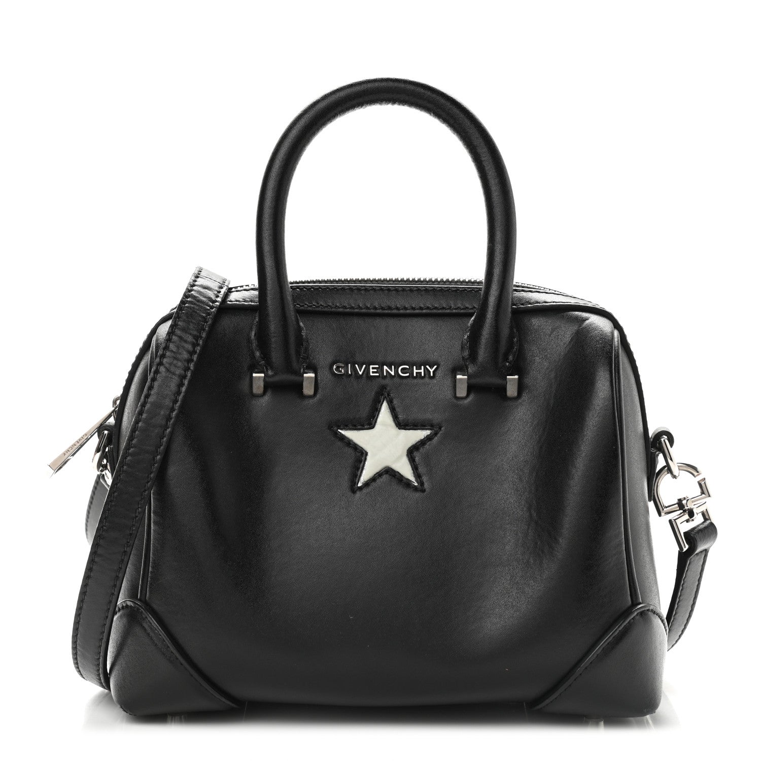 Givenchy Calfskin Star Micro Lucrezia Black Silver 1 of 10