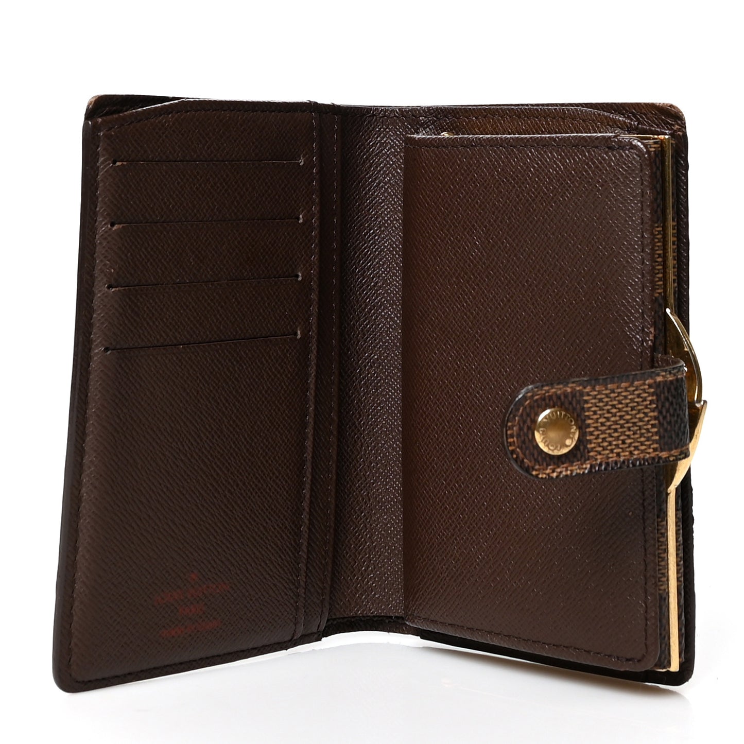 Damier Ebene French Purse Wallet