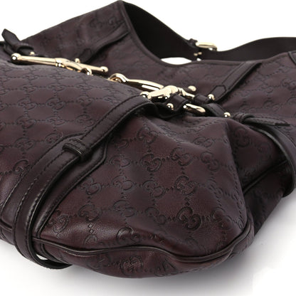 Gucci ssima 85th Anniversary Horsebit Hobo Burgundy 8 of 8