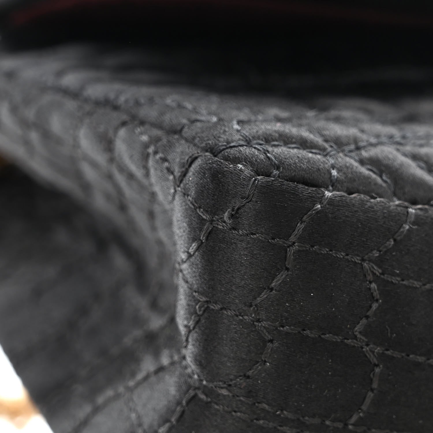 Chanel Satin Coco's Croc 2.55 Reissue East West Flap Black 12 of 12