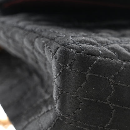 Chanel Satin Coco's Croc 2.55 Reissue East West Flap Black 12 of 12