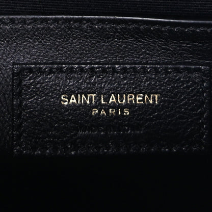 Saint Laurent Grain De Poudre Small Monogram Kate Satchel Dark Beige 5 of 8