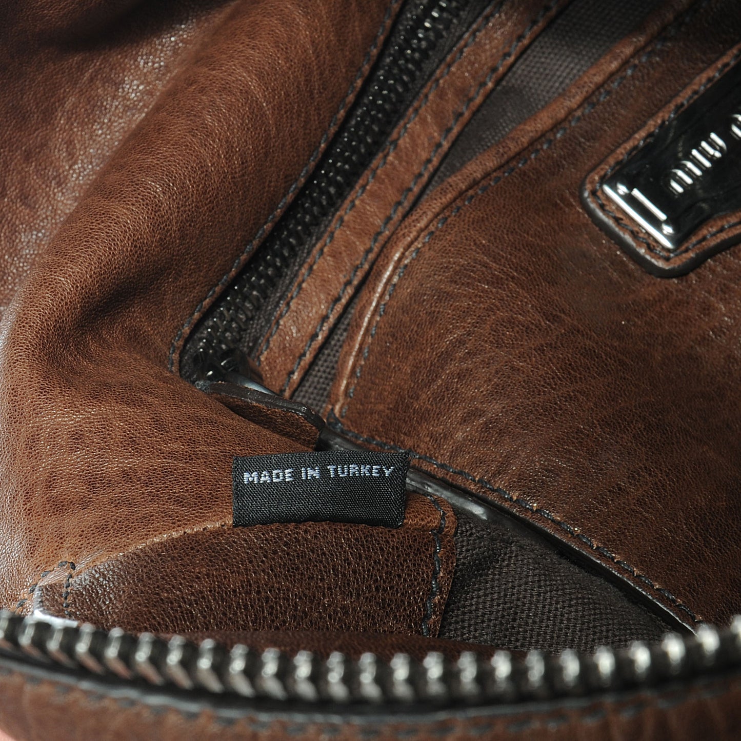 Nappa Monk Satchel Bruciato