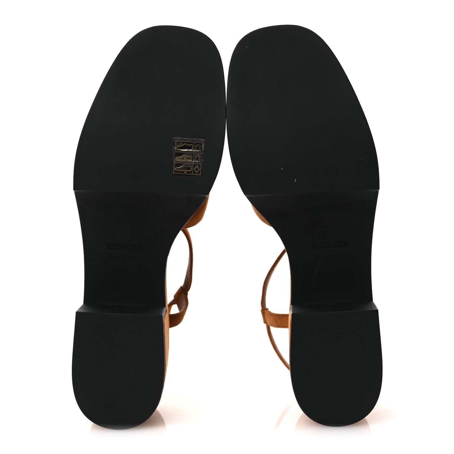 Hermes Suede Goatskin Jam 30 Sandals 40 Naturel 7 of 12