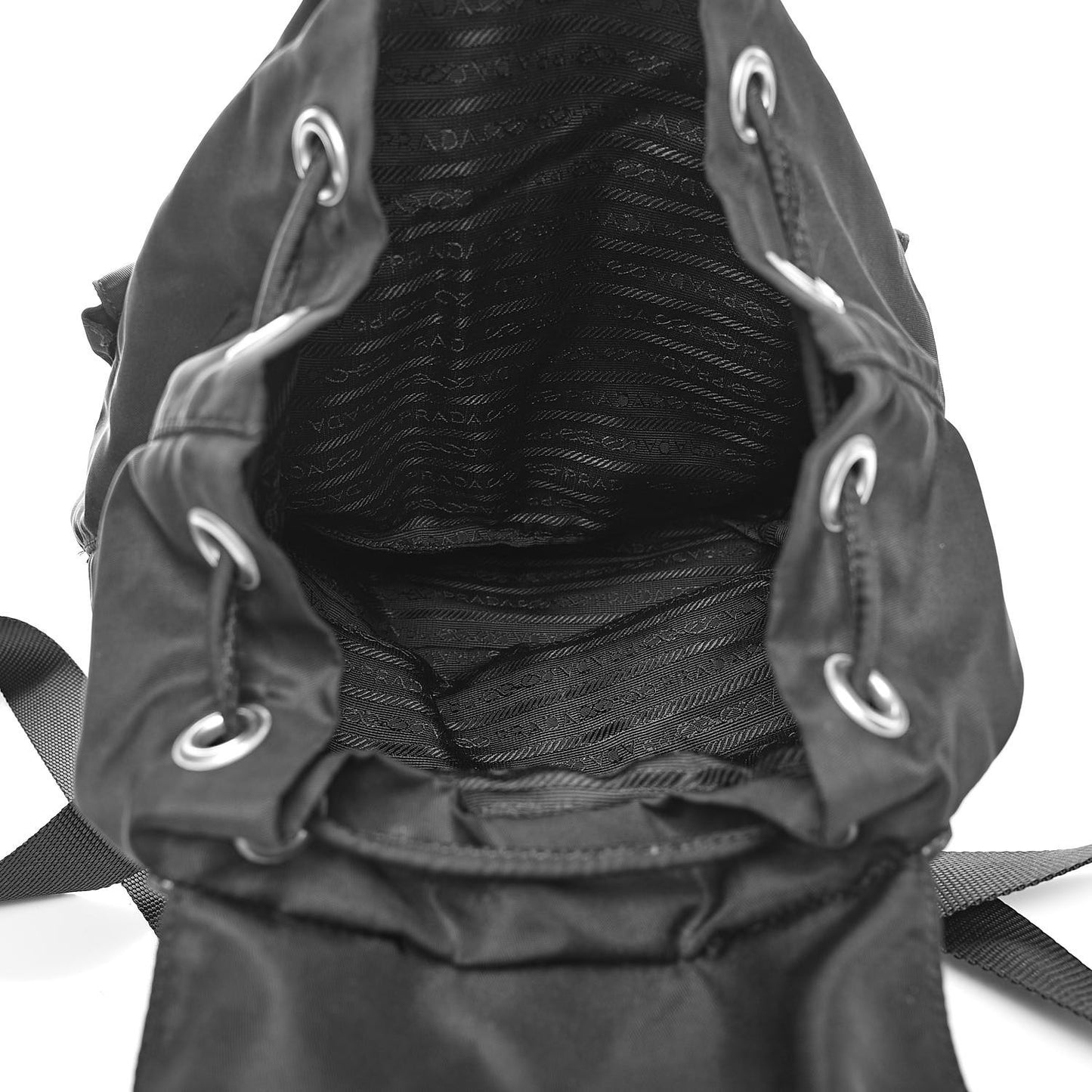 Nylon Vela Small Backpack Black