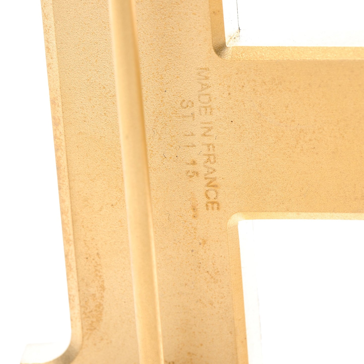 Brushed Gold 42mm Constance 2 H Belt Buckle