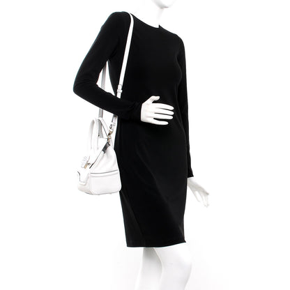 Versace Calfskin Medium Palazzo Empire Bag White 2 of 11