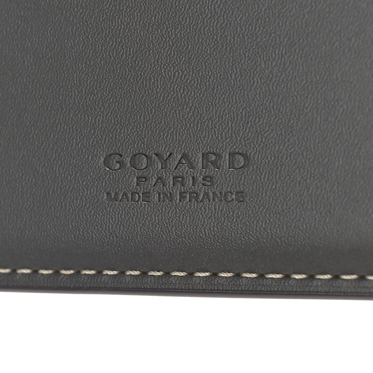 Goyardine Saint Thomas Bill Fold Wallet Grey