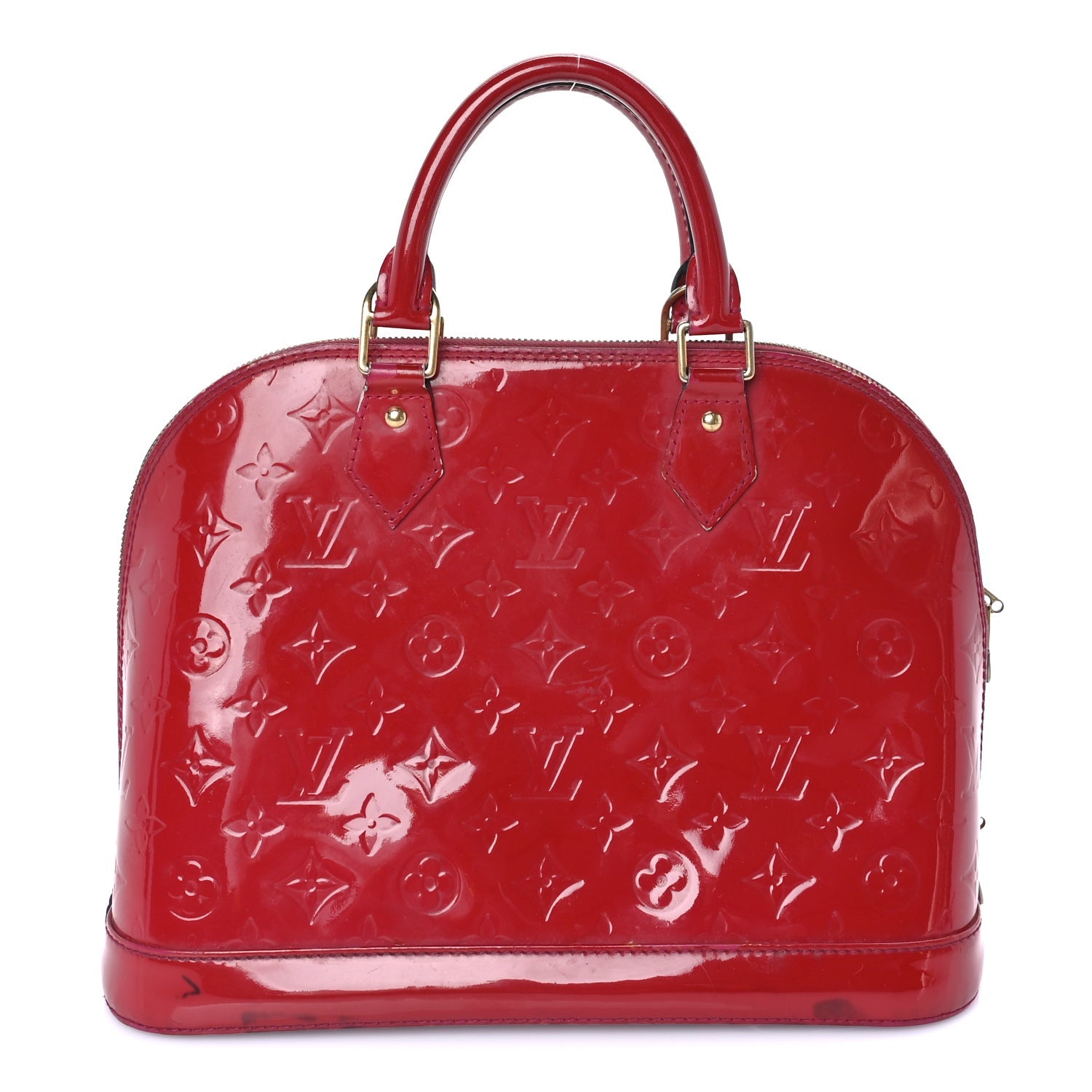 Louis Vuitton Vernis Alma MM  Pomme D'Amour 1 of 7