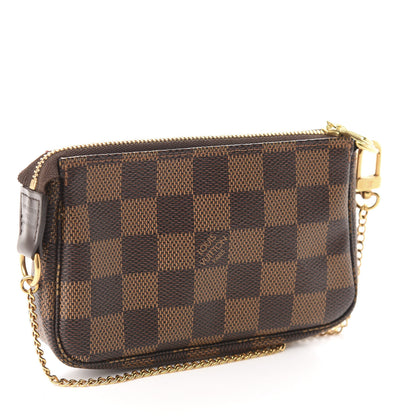 Louis Vuitton Damier Ebene Mini Pochette Accessories 3 of 7