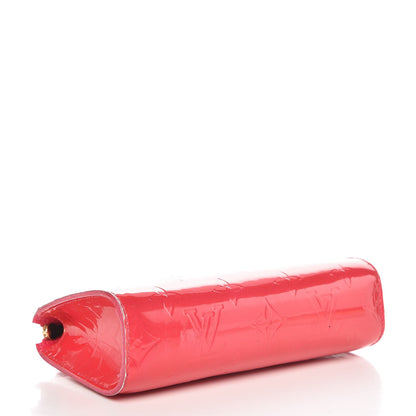 Louis Vuitton Vernis Trousse Cosmetic Pouch Rose Pop 4 of 11