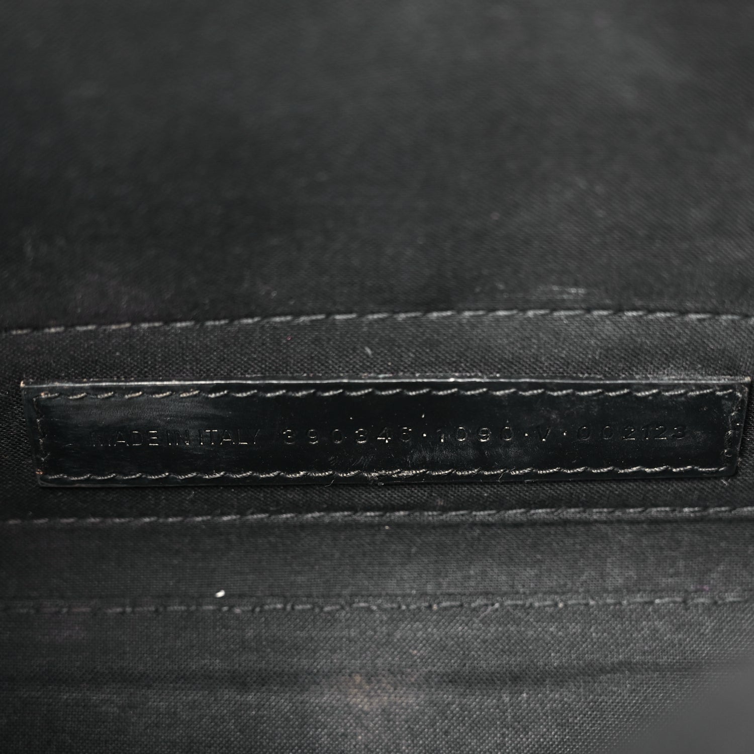 Balenciaga Cotton Canvas Calfskin Navy Cabas XS Black 7 of 10
