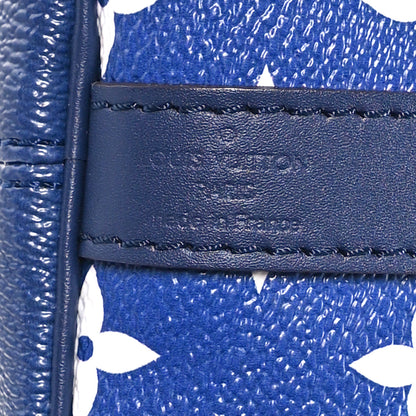 Louis Vuitton Monogram Escale Speedy Bandouliere 30 Blue 6 of 9