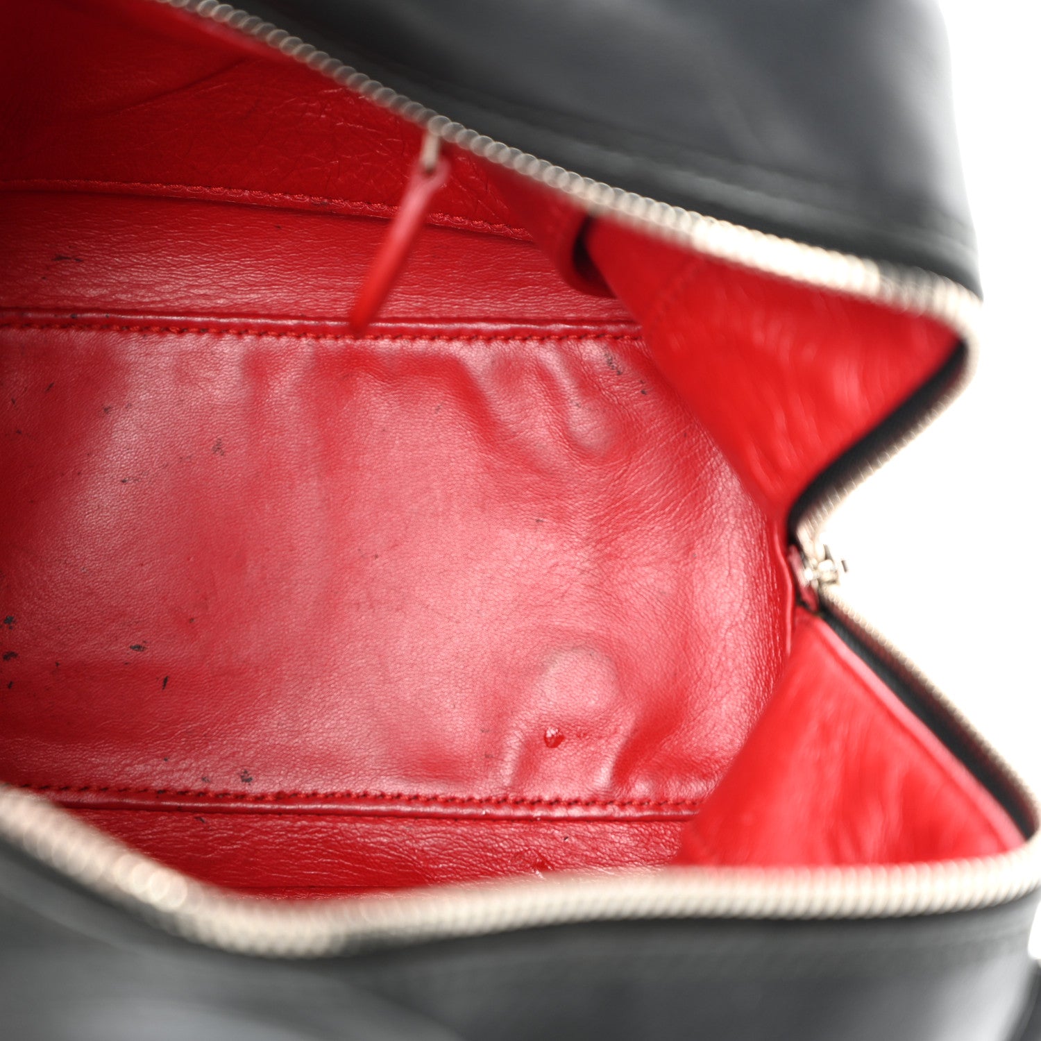 Balenciaga Shiny Day Calfskin XS Triangle Square Bag Black 5 of 10