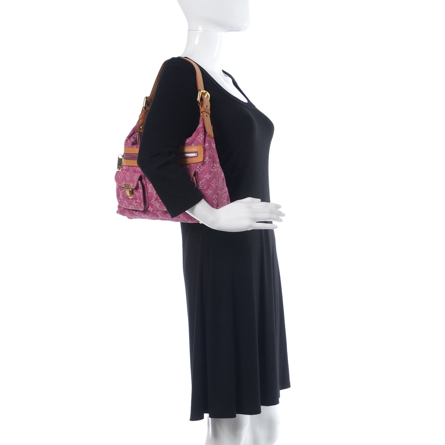 Denim Baggy PM Fuchsia