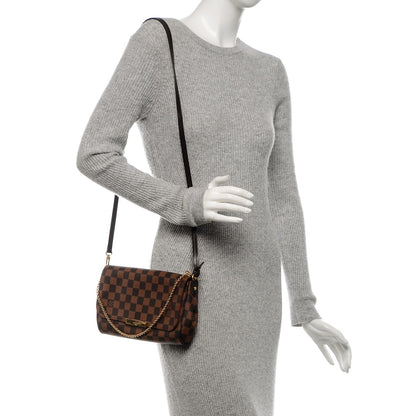 Louis Vuitton Damier Ebene Favorite MM 2 of 7