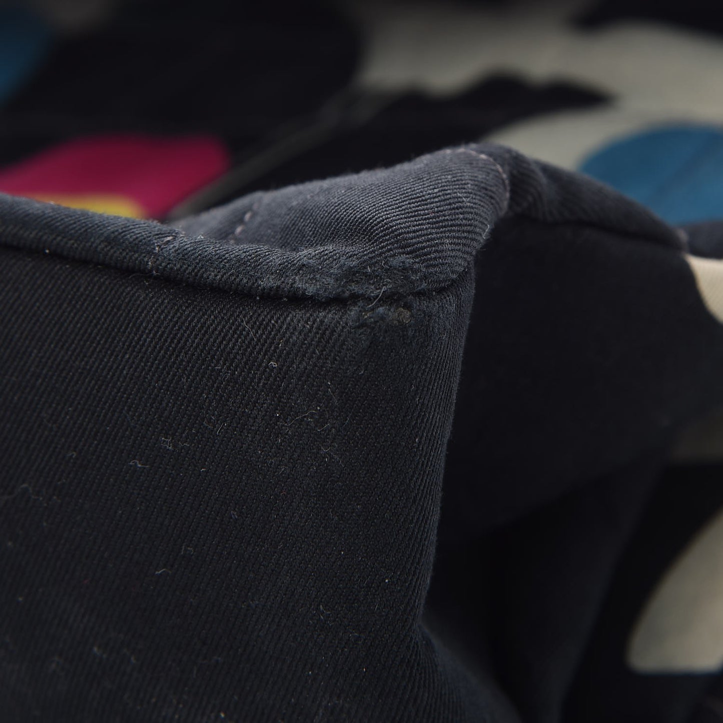 Canvas Chocolate Bar Quilted Flap Multicolor