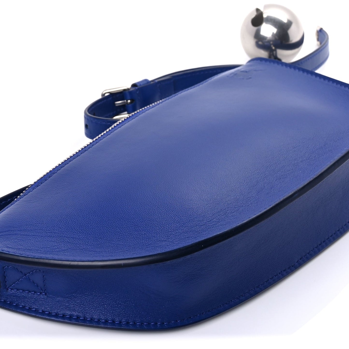 Calfskin Mini Shield Sling Bag  Knight
