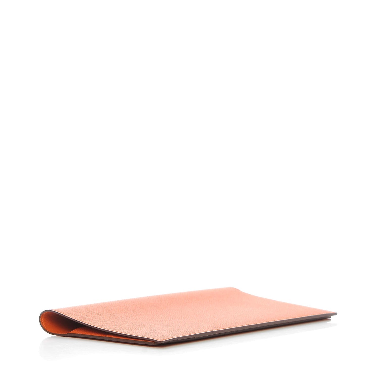 Epsom Checkbook Holder Wallet Orange