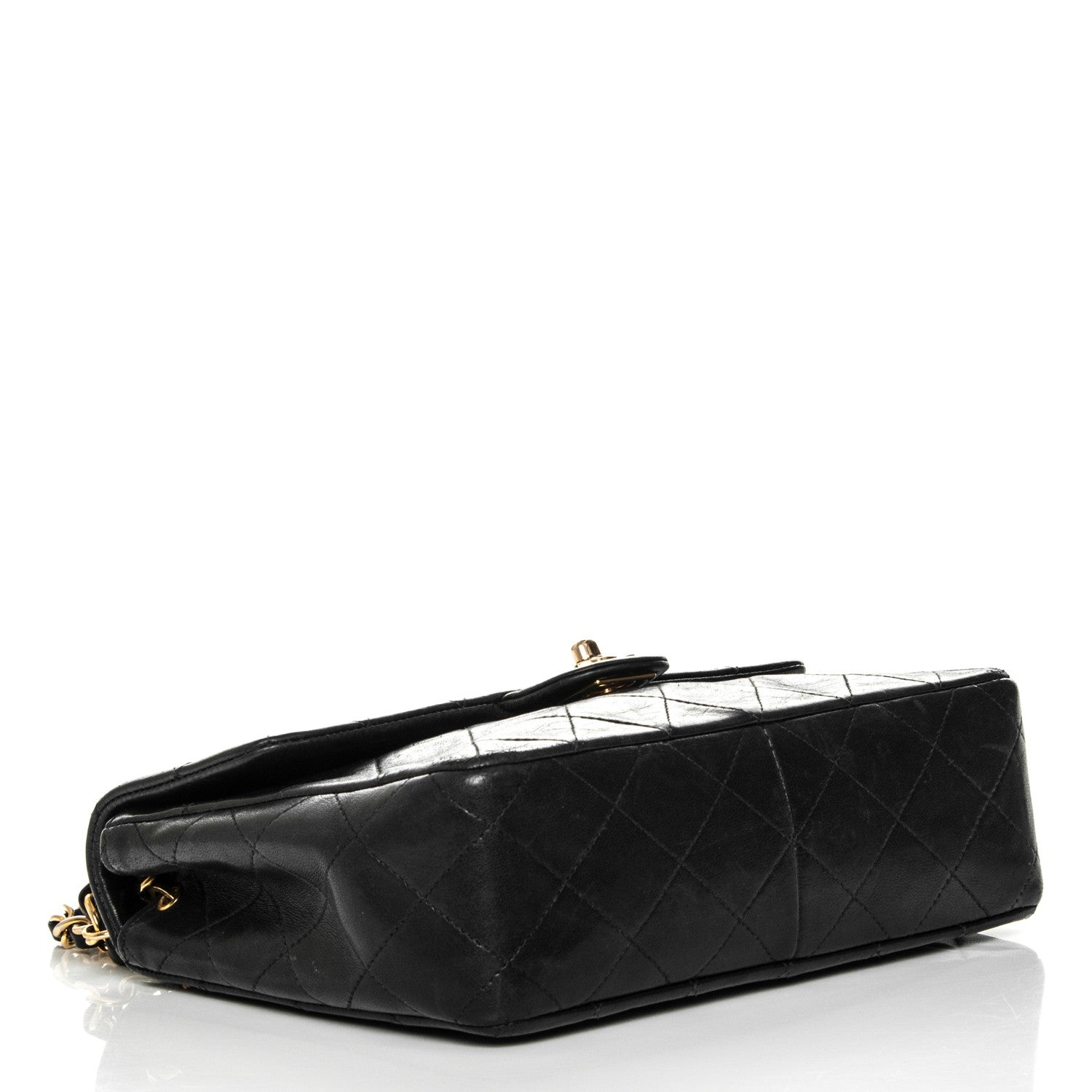 Chanel Lambskin Quilted Small Single Flap Black 4 of 8