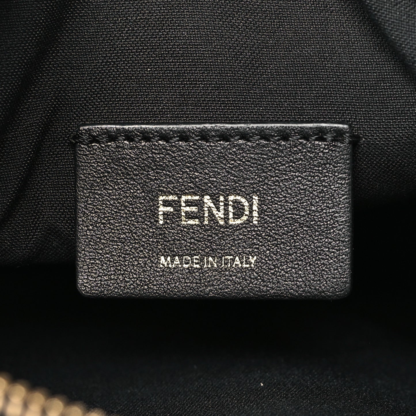 Vitello Century Bi-Color FF 1974 Embossed Mini Camera Case Maya Black