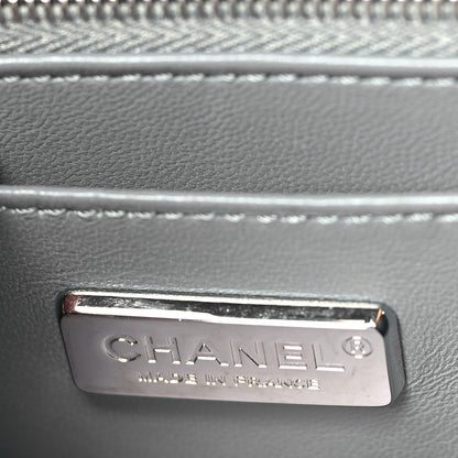 Chanel Snakeskin Mini Rectangular Flap Blue 6 of 9