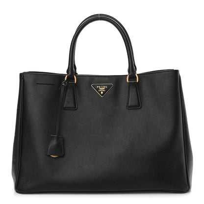 Prada Saffiano Lux Large Tote Black 1 of 10