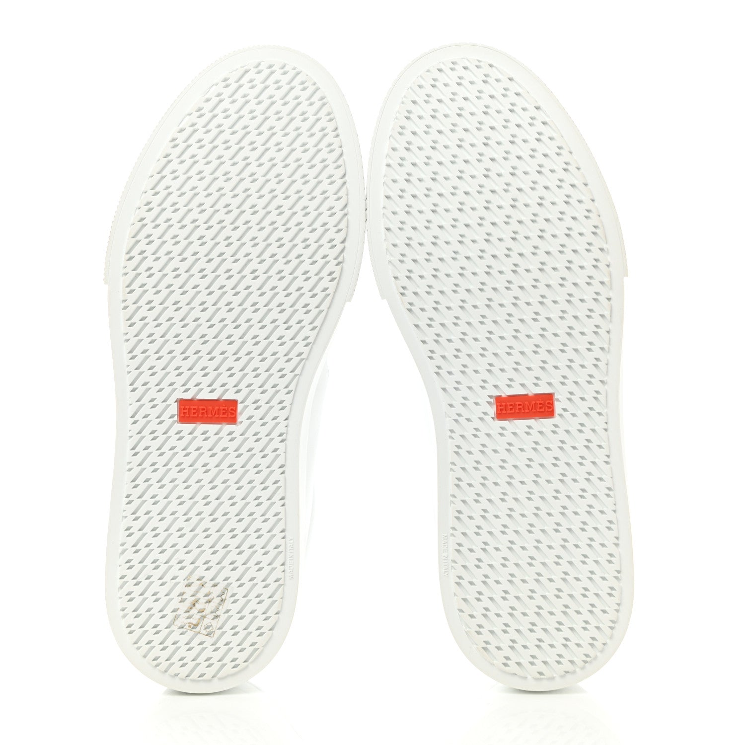 Hermes Calfskin Day Sneakers 39 White 5 of 13