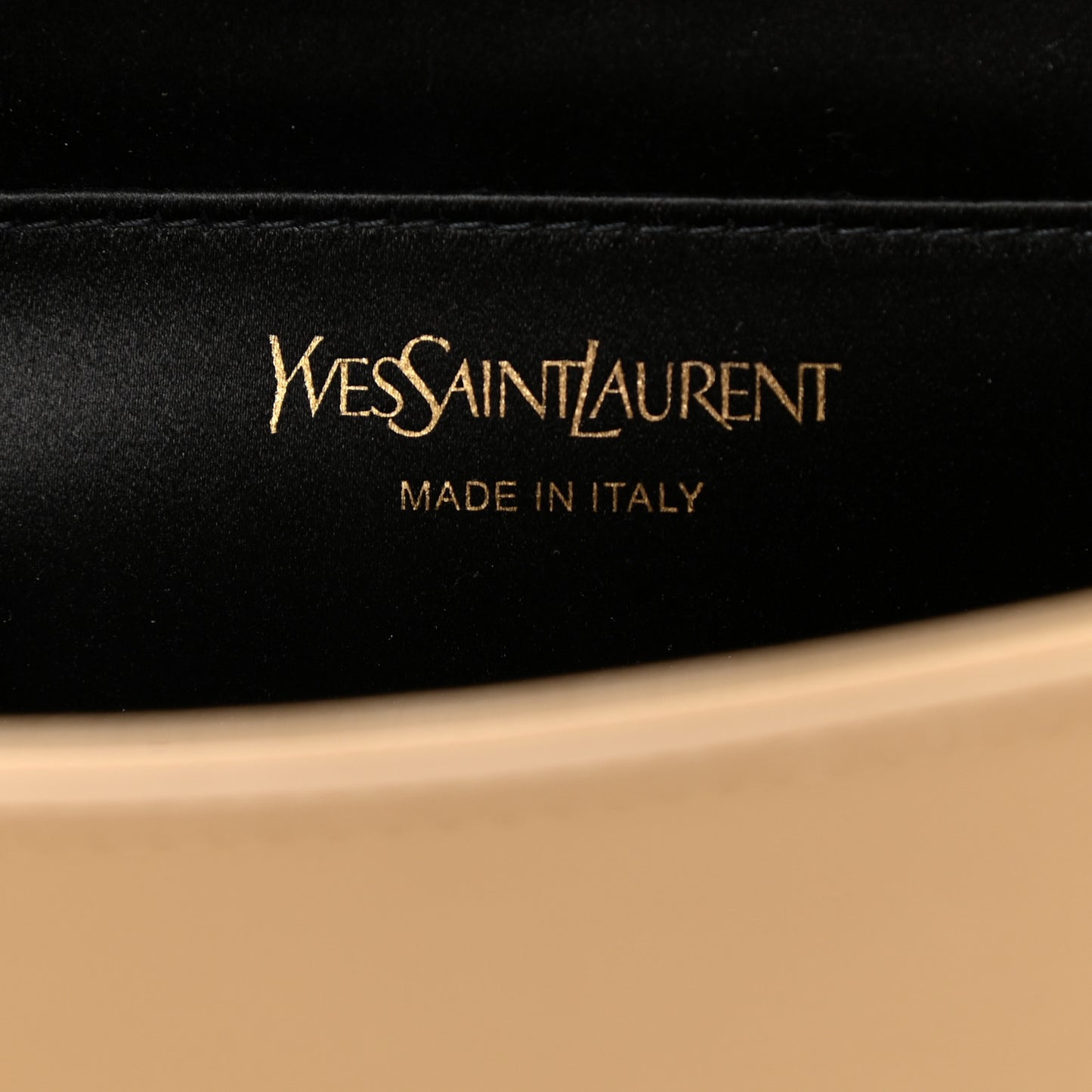 Calfskin Monogram Large Belle De Jour Clutch Beige