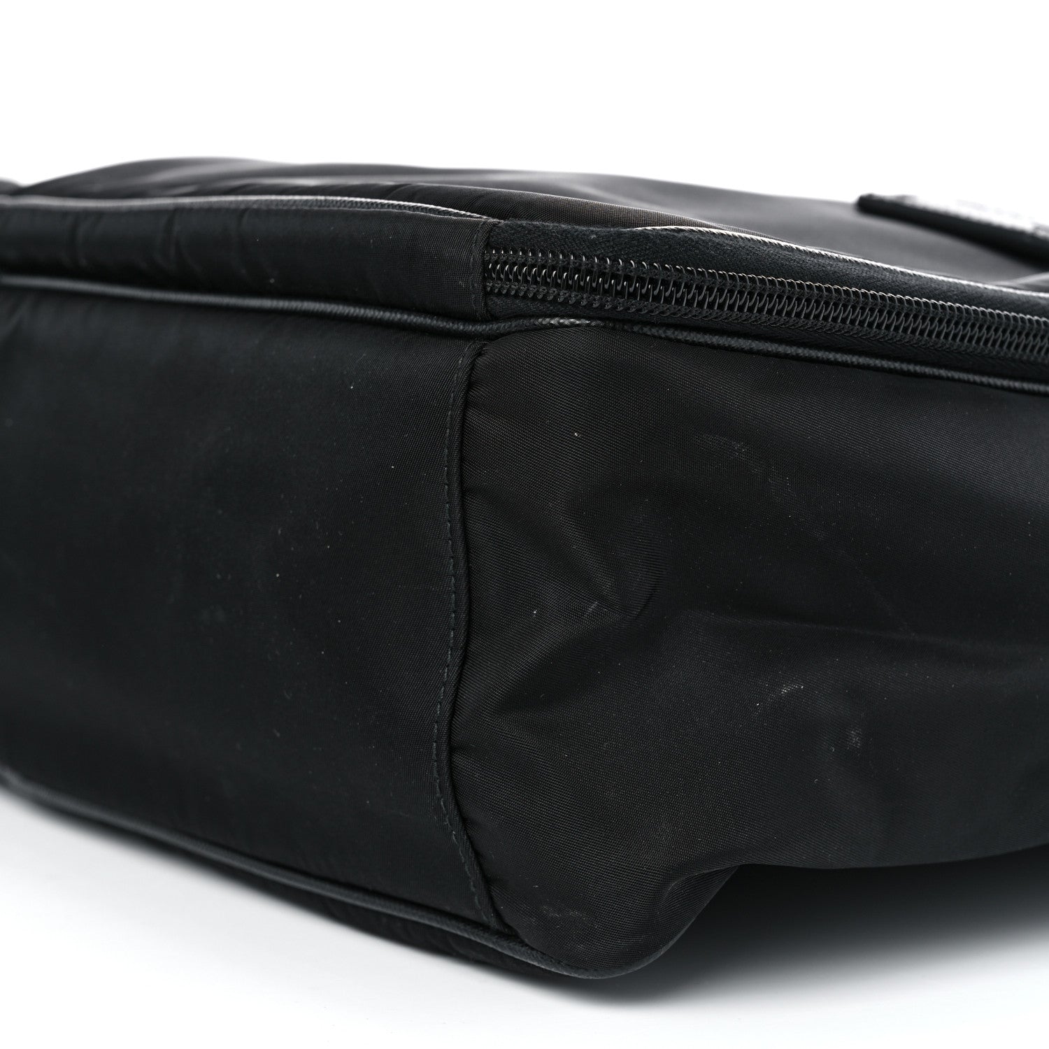 Prada Tessuto Nylon Saffiano Briefcase Black 10 of 14