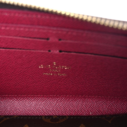 Louis Vuitton Monogram Clemence Wallet  Fuchsia 5 of 7