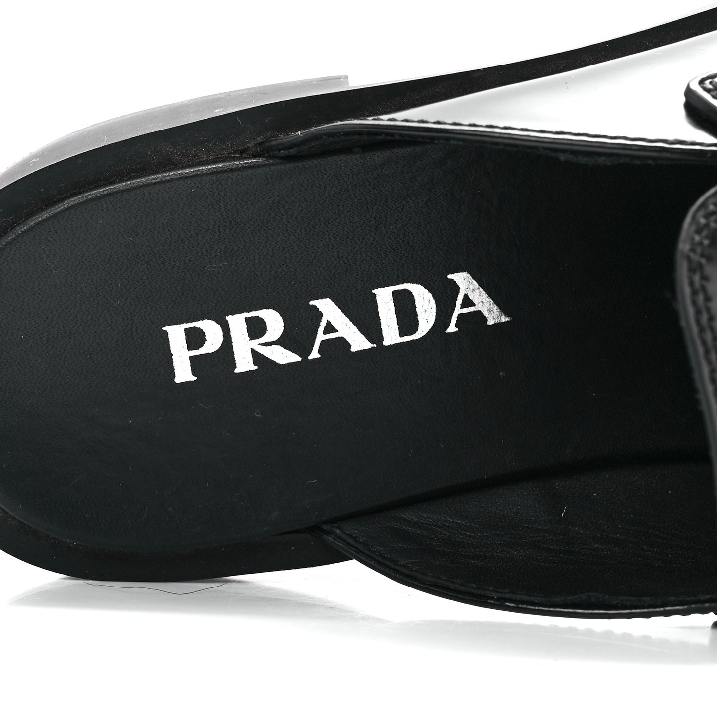 Spazzolato Triangle 40mm Loafer Mules 37 Black
