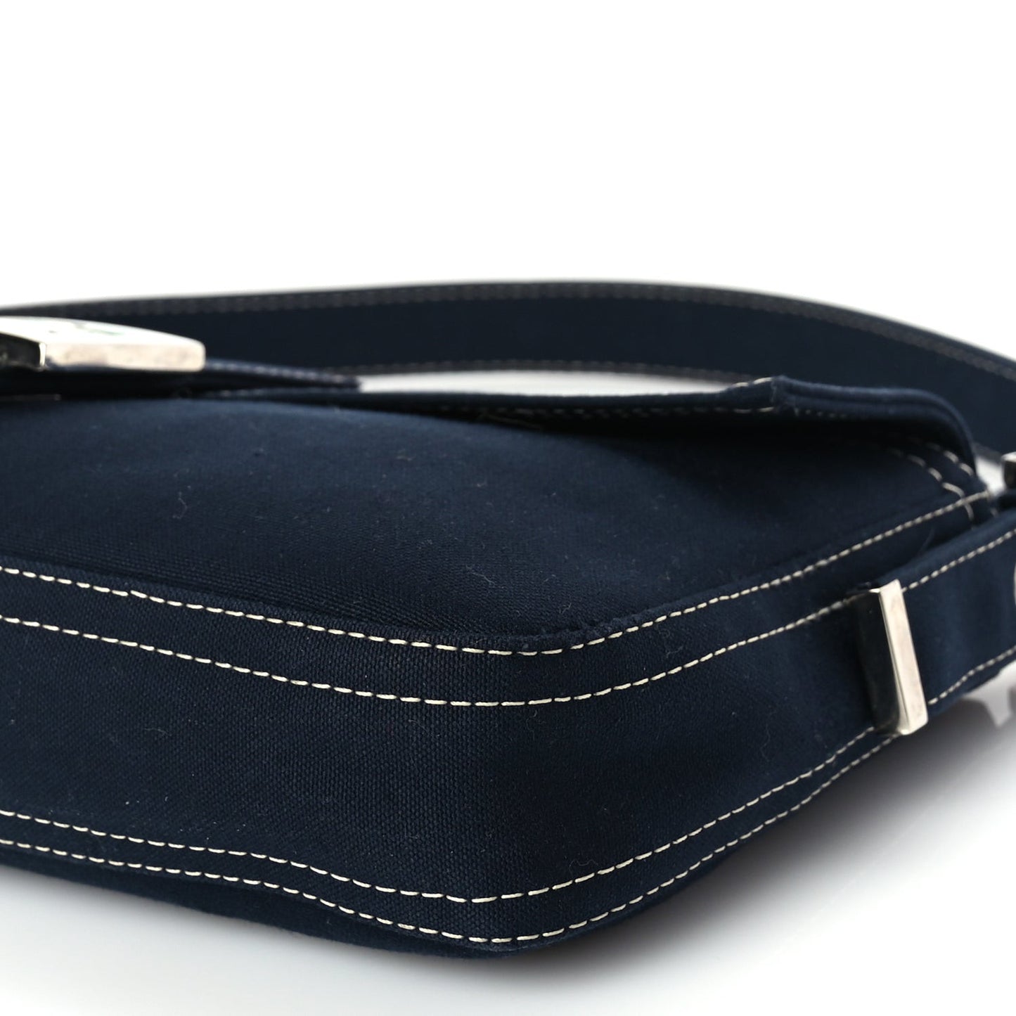 Canvas Enamel Baguette Blue