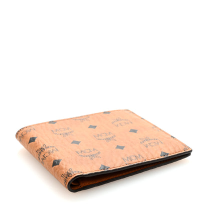 MCM Visetos Small Flap Wallet Cognac 4 of 7