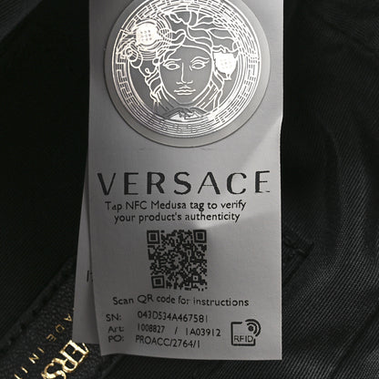 Versace Nappa Quilted Medusa Camera Bag Black 7 of 12