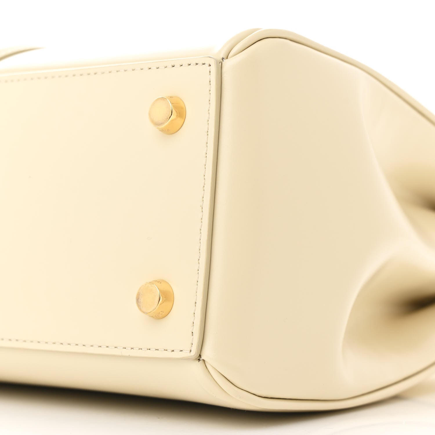 Celine Satinated Calfskin Small 16 Top Handle Bag Limestone 12 of 13