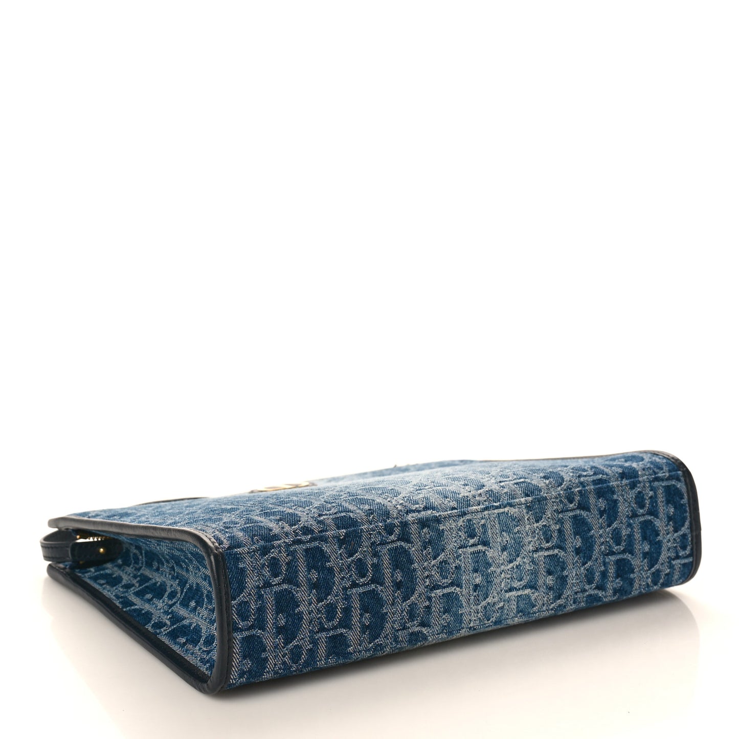 Denim Oblique 30 Montaigne Dea Pouch Blue