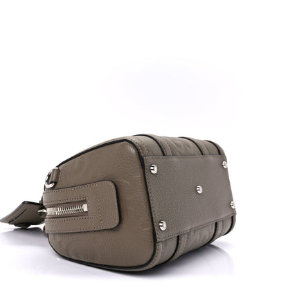Gucci Piuma Calfskin Jumbo GG Embossed Mini Duffle Bag Good Taupe 7 of 8
