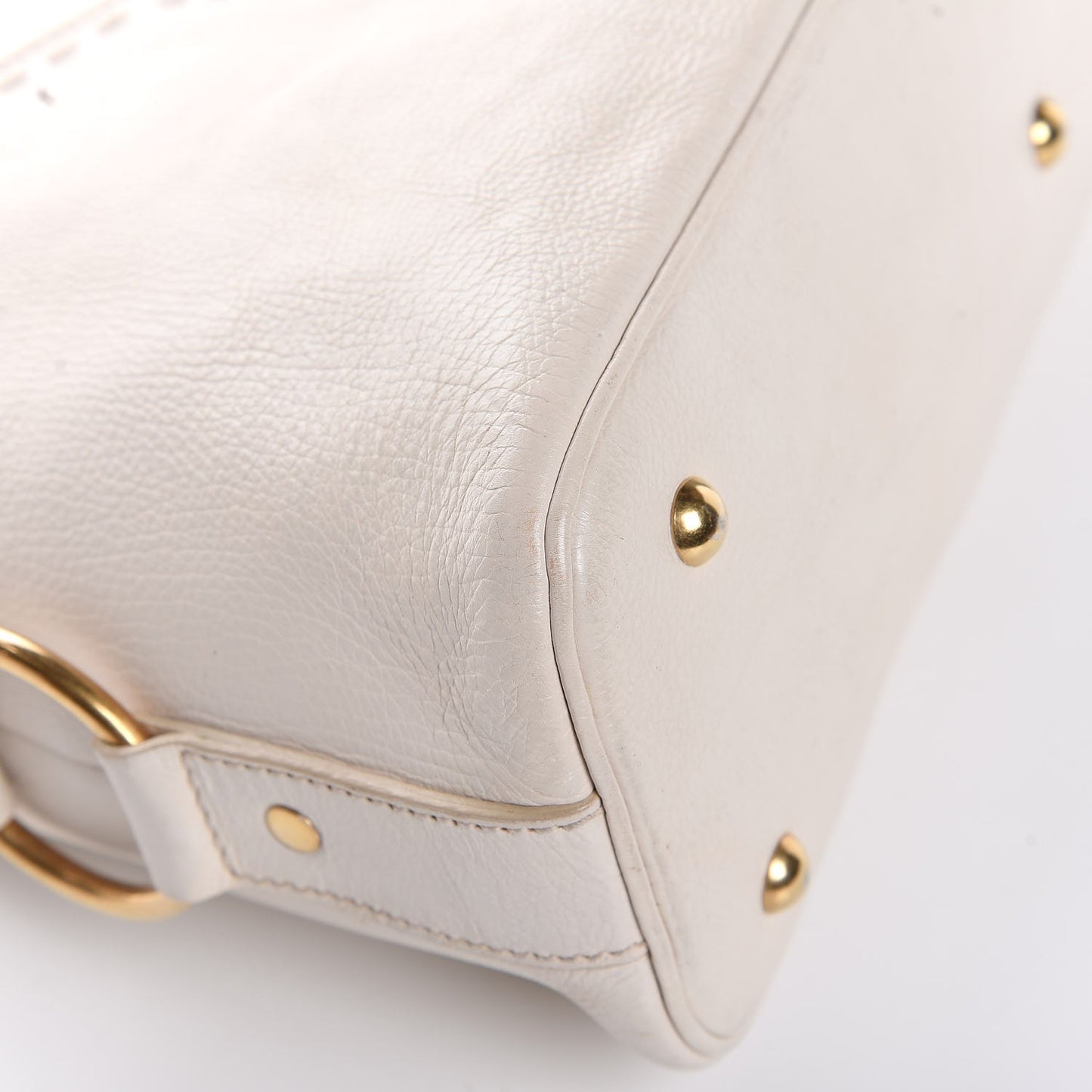 Calfskin Medium Muse Ivory