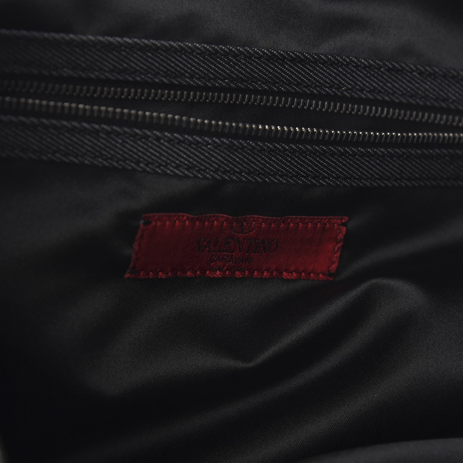 Valentino Garavani Denim 360 Bow Hobo Grey 5 of 11