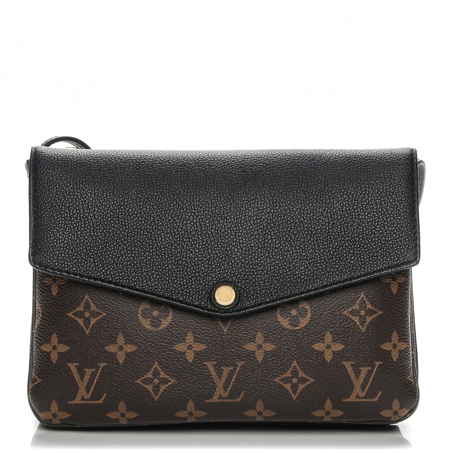 Louis Vuitton Monogram Twice Pochette Black 1 of 9
