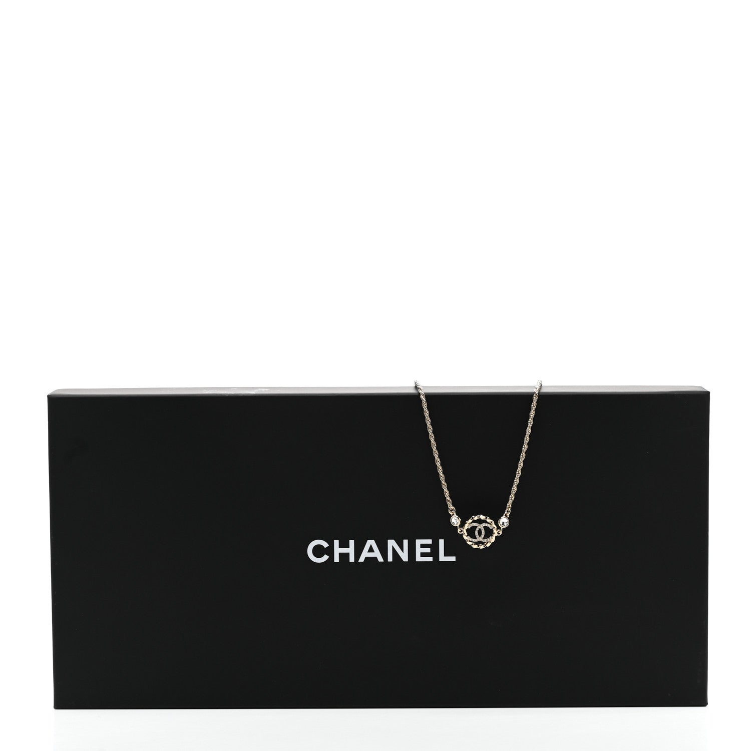 Chanel Metal Crystal CC Chain Belt Gold 4 of 4