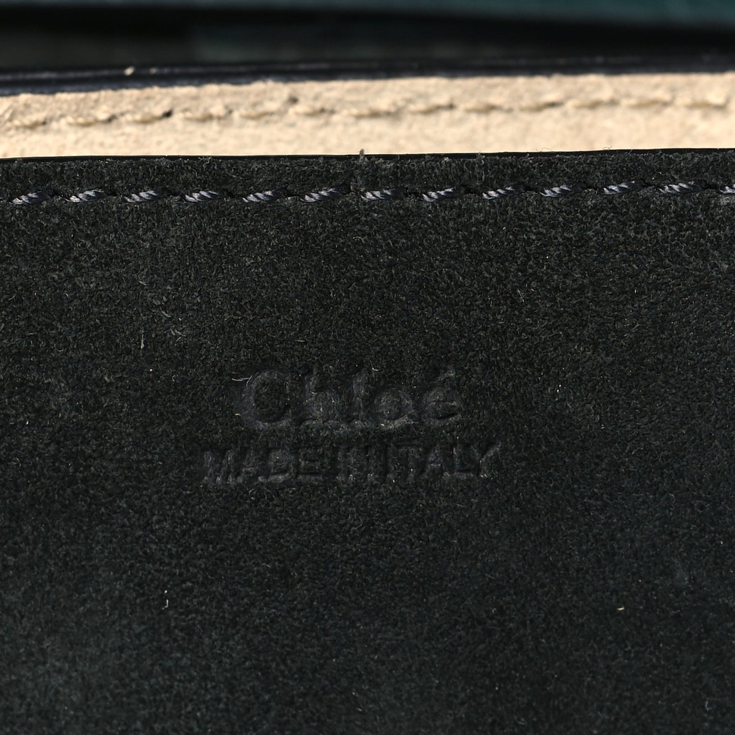 Suede Smooth Calfskin Drew Shoulder Bag Black