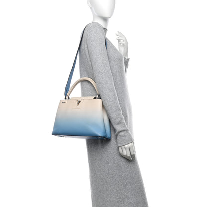 Louis Vuitton Taurillon Capucines MM Gradient Blue 2 of 13