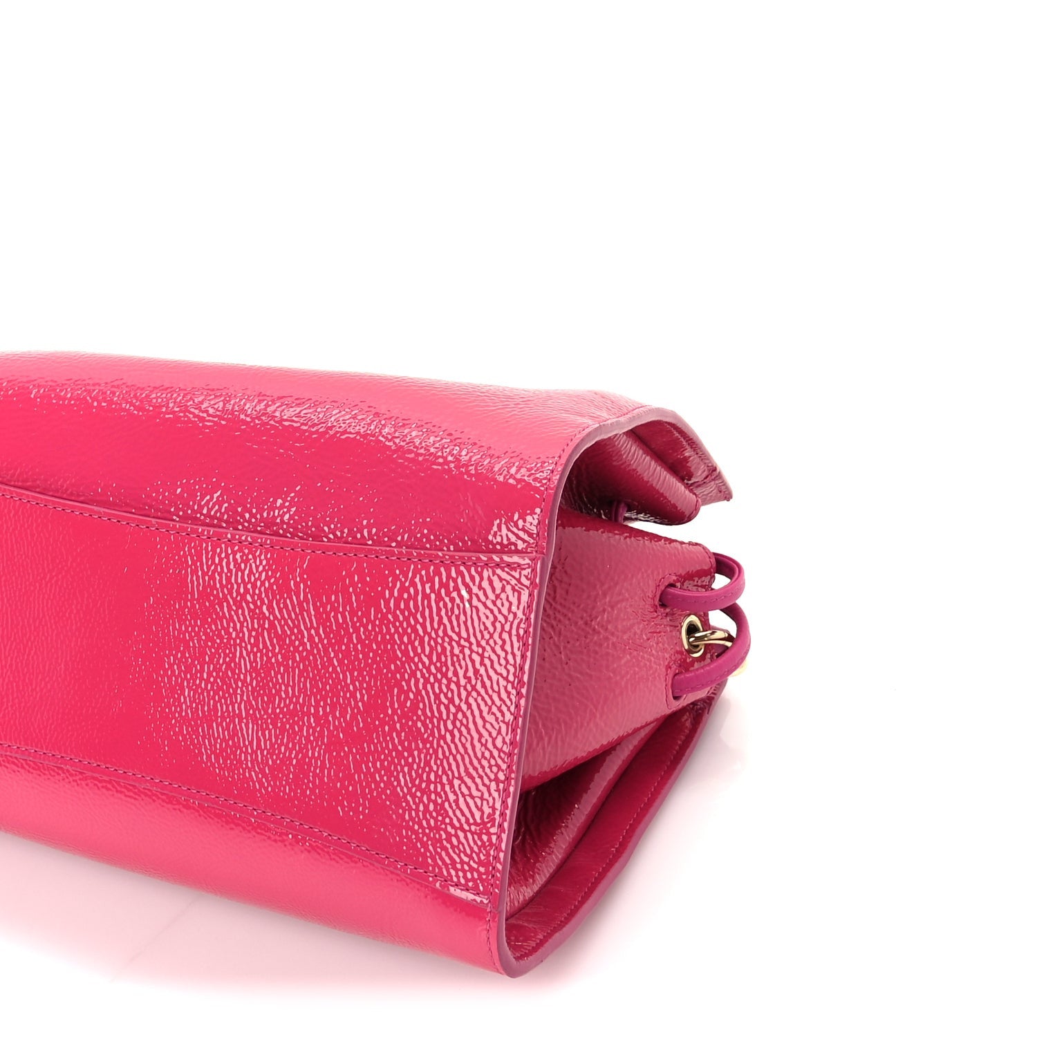 Mulberry Spongy Patent Calfskin Small Iris Tote  Pink 8 of 8