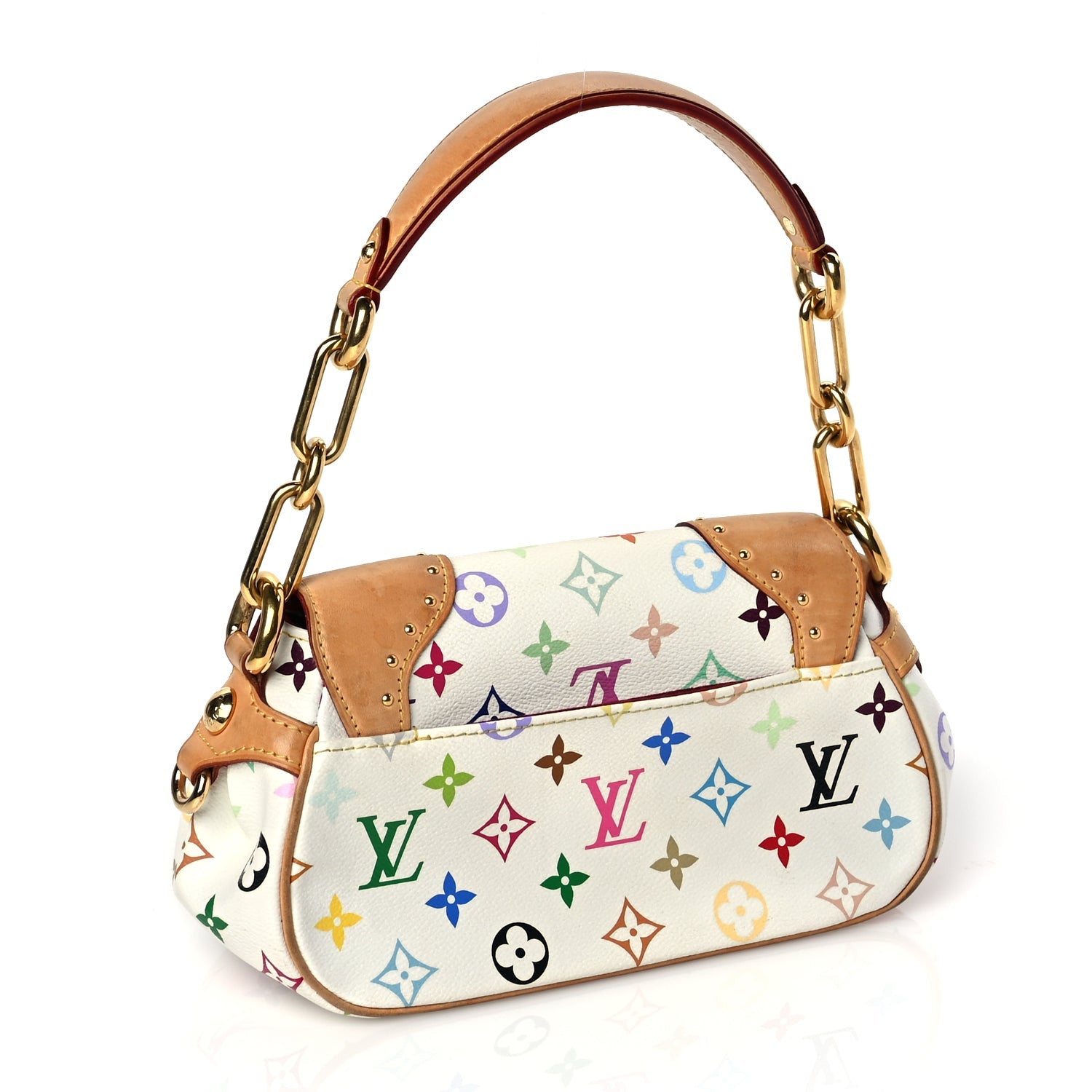 Louis Vuitton Monogram Multicolor Marilyn White 2 of 8
